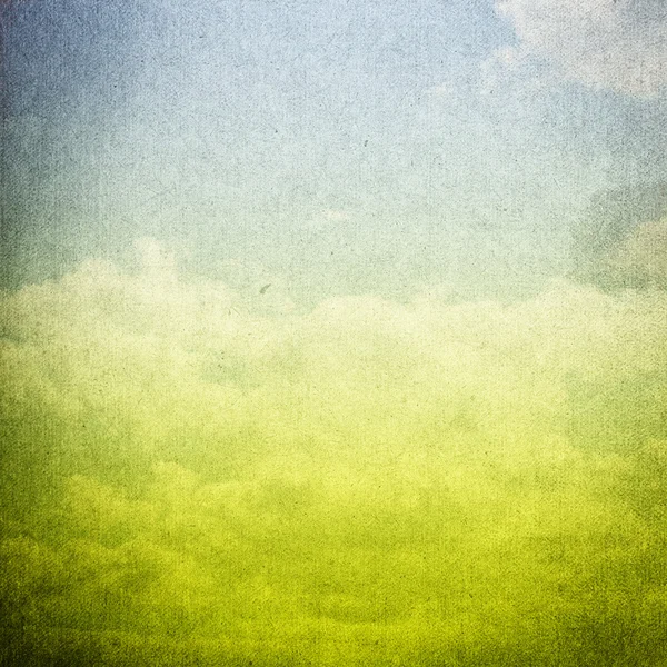 Blu e giallo grunge cielo texture — Foto Stock