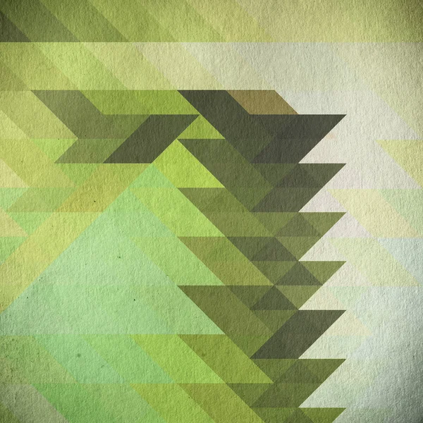 Zielony mozaika tekstury papieru — Zdjęcie stockowe