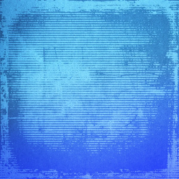 Texture papier bleu grunge — Photo