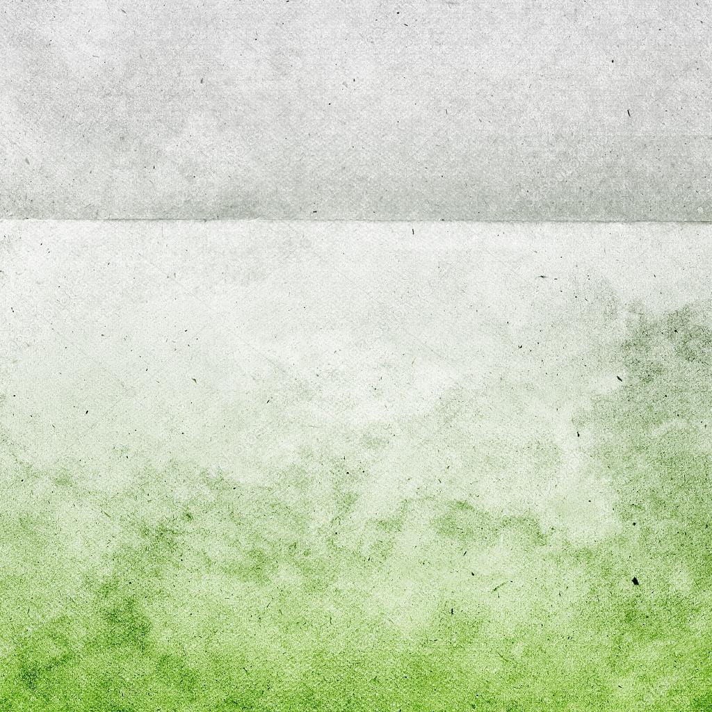 Green and gray grunge paper texture