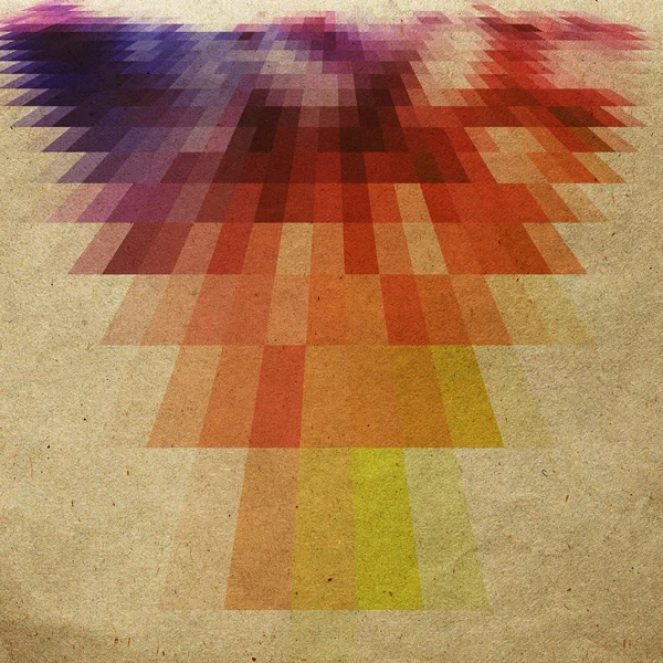 Retro mozaik renkli arka plan — Stok fotoğraf