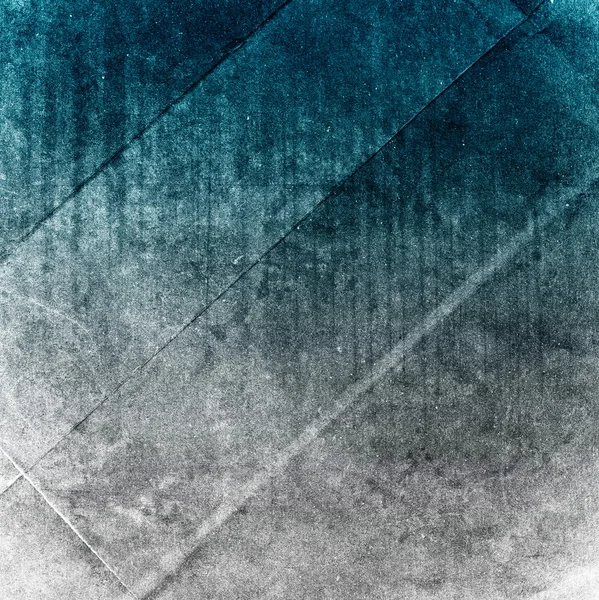 Blauwe grunge beschadigd muur textuur — Stockfoto