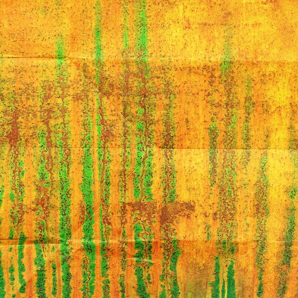 Жовта і зелена текстура гранжевого паперу — стокове фото