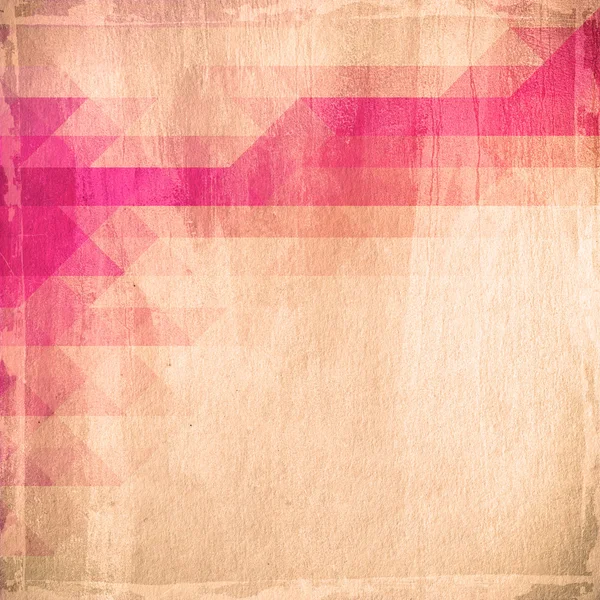 Pink mosaic grunge paper texture — Stock Photo, Image