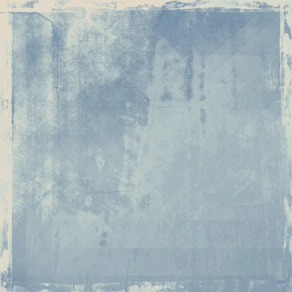 Синяя гранж-бумага — стоковое фото