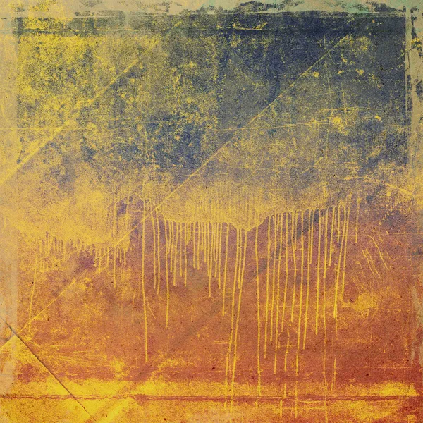 Textura de papel grunge laranja, fundo vintage — Fotografia de Stock