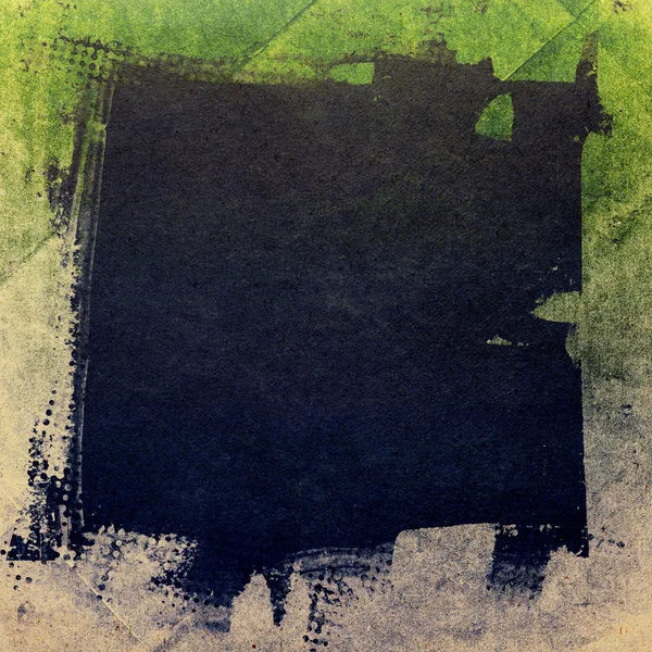 Blauwe en groene grunge papier textuur, vintage achtergrond — Stockfoto