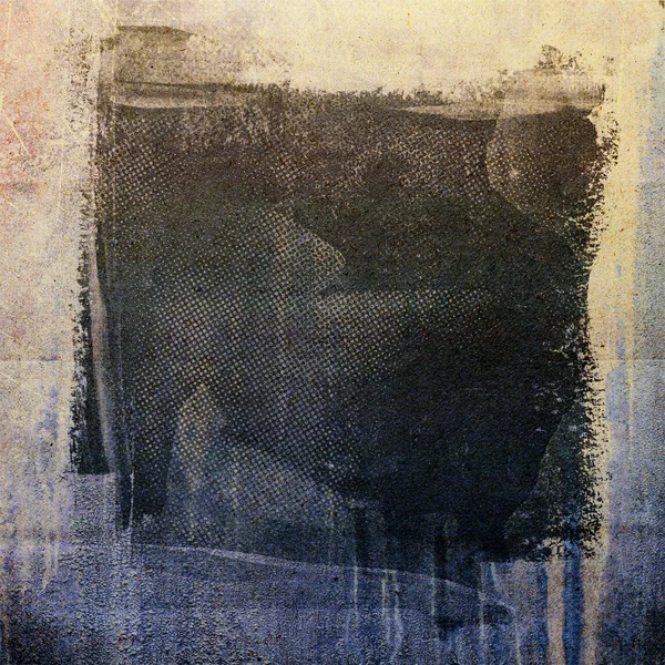 Texture papier grunge foncé, fond vintage — Photo