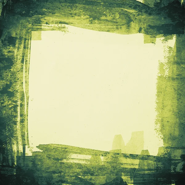 Zelený grunge papír textury — Stock fotografie