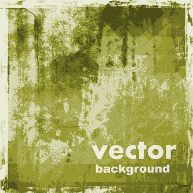 Yeşil eski püskü vintage kağıt dokusu