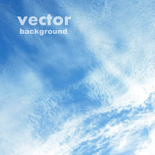 Céu fundo vetor — Vetor de Stock