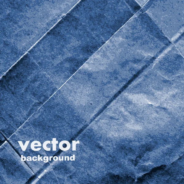 Grunge blue vector background — Stock Vector