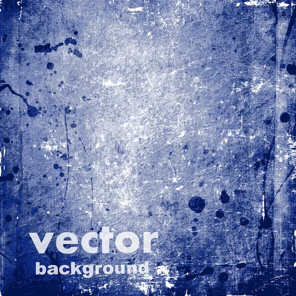 Modré grunge vektorové pozadí — Stockový vektor
