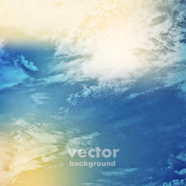 Abstraktní přírodní pozadí — Stockový vektor