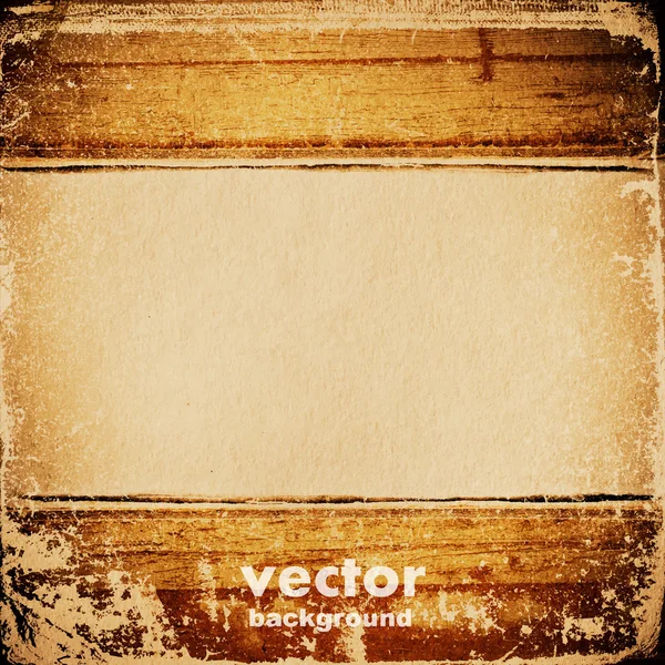 Grunge retro vintage textura de papel — Vetor de Stock