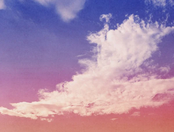 Цветные облака — стоковое фото