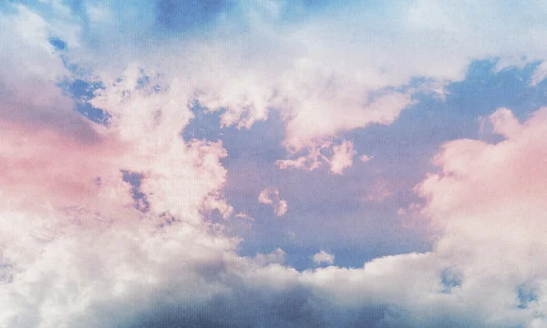Fondo de nubes coloridas — Foto de Stock