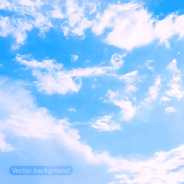 Cielo azul — Vector de stock
