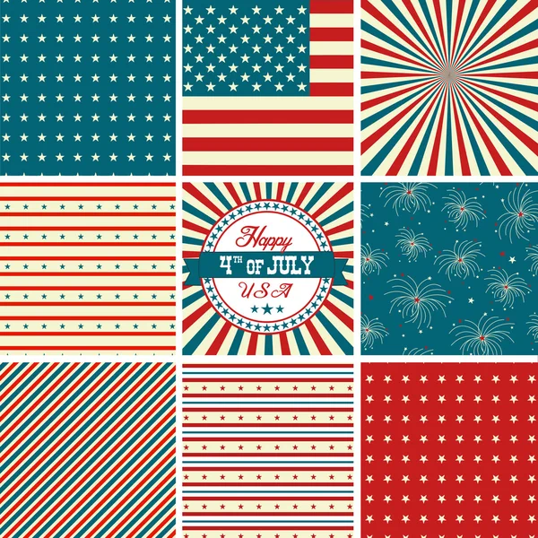 USA backgrounds — Stock Vector