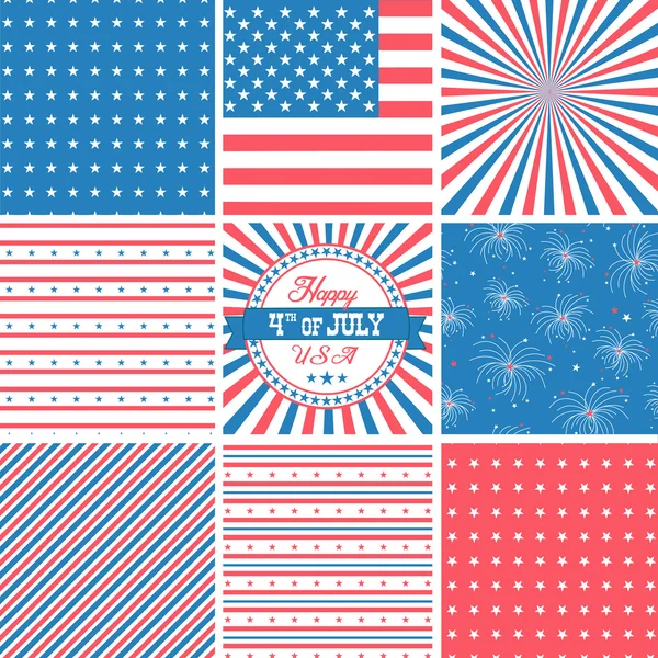 USA backgrounds — Stock Vector