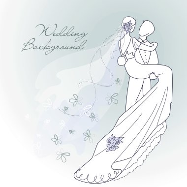 göz alıcı düğün arka plan