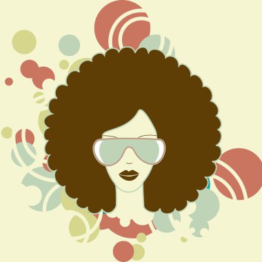Afro kadın
