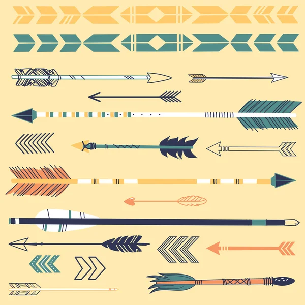 Hipster arrows — Stock Vector © AlisaFoytik #34055709