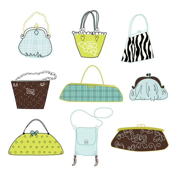 Handbags — Stock Vector
