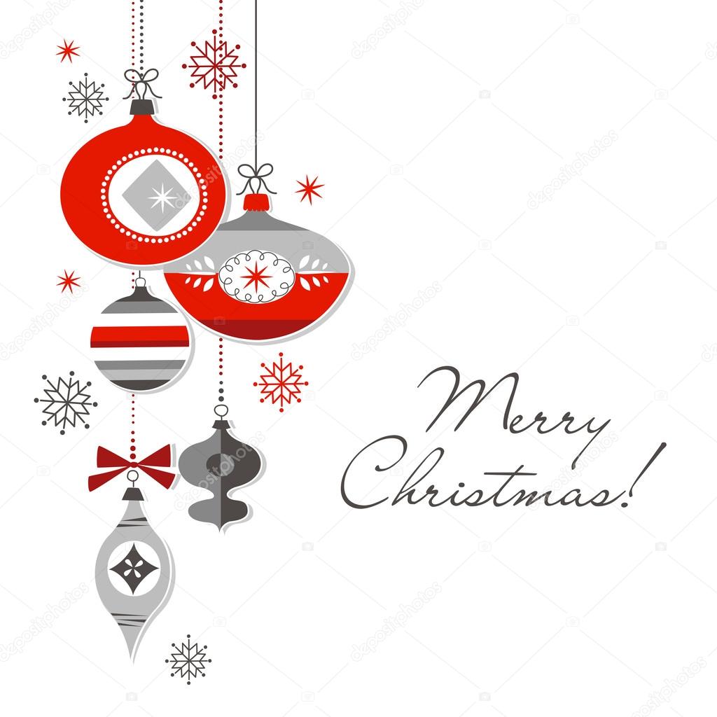 Christmas Ornaments — Stock Vector © AlisaFoytik 34452697