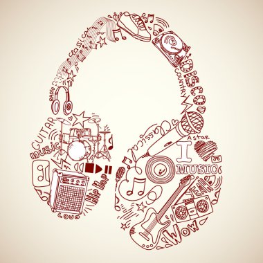 müzik doodles