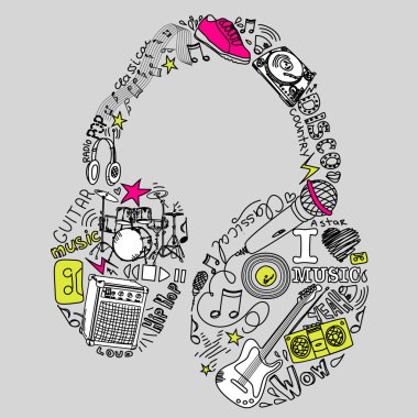müzik doodles