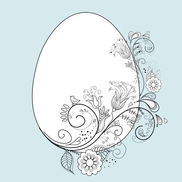 Easter egg — Stock Vector