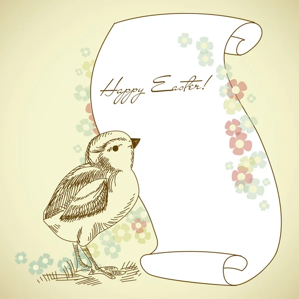 Illustration vacances de Pâques — Image vectorielle