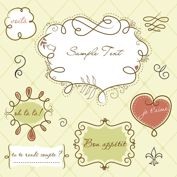 French style frames Stock Vector Image by ©AlisaFoytik 34802501