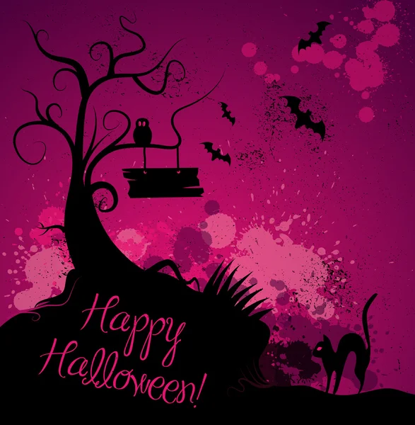 Halloween grunge — Stockvector