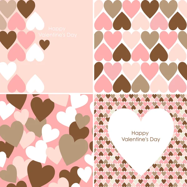 Valentines patroon — Stockvector