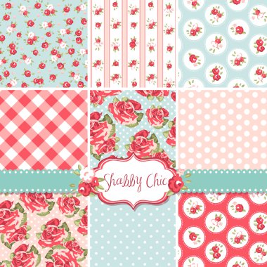Rose Patterns and seamless backgrounds