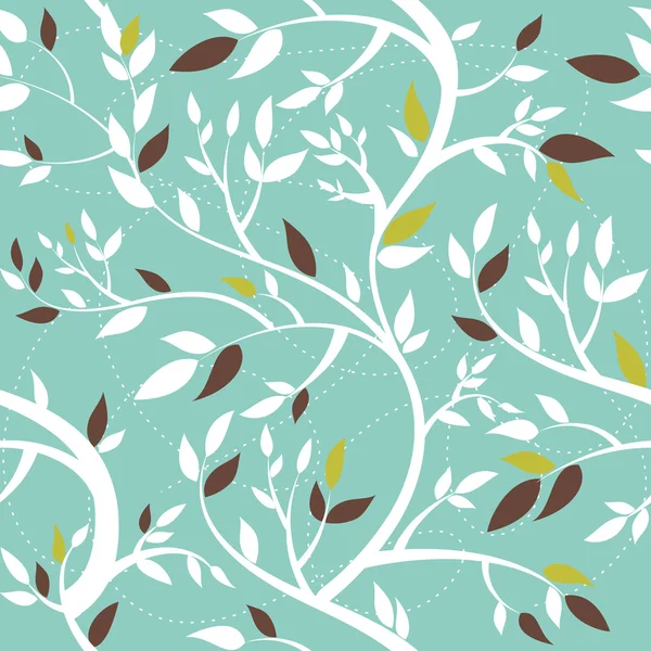 Pattern with branches — Stock Vector