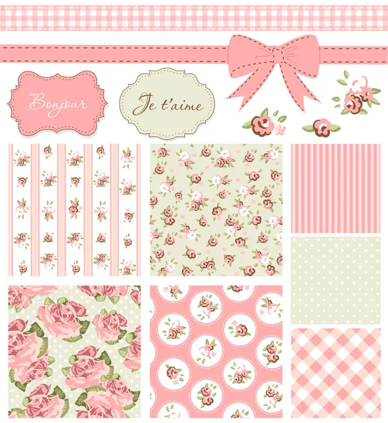 Vintage Rose Pattern