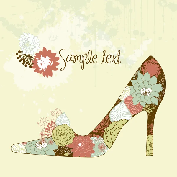 Amore scarpe Illustrazione Stock