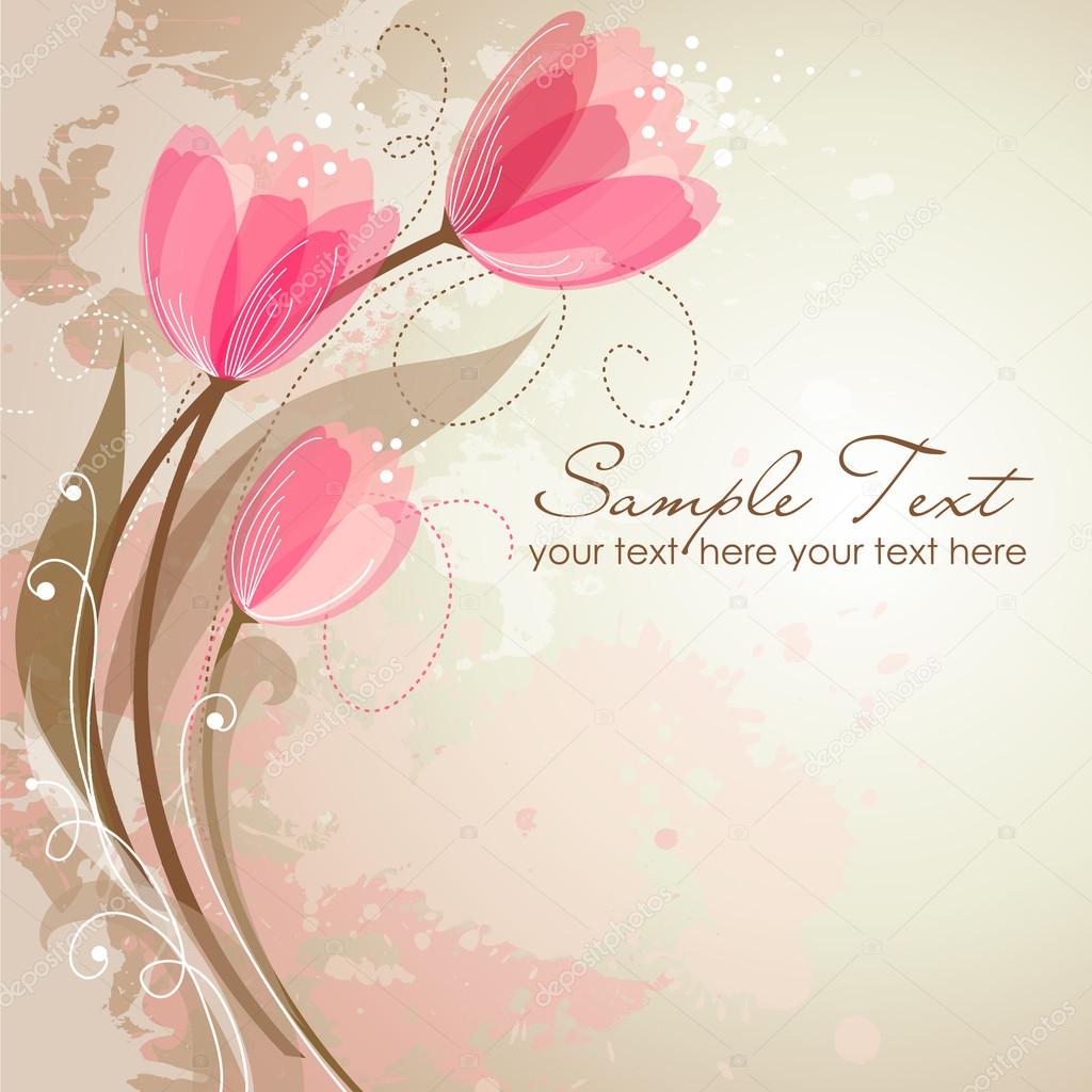 Floral background