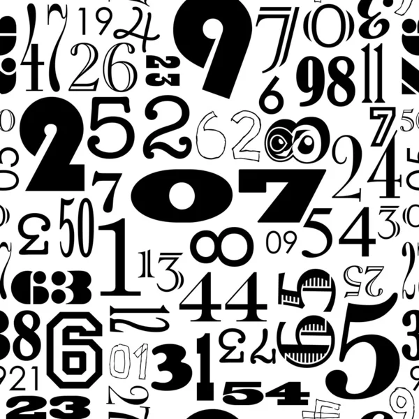 Numbers background — Stock Vector
