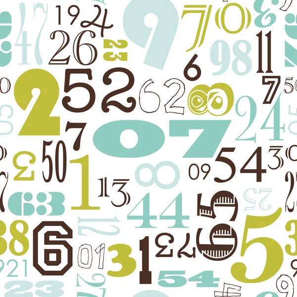 Numbers background — Stock Vector