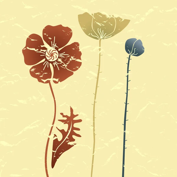 Fondo floral de primavera — Archivo Imágenes Vectoriales