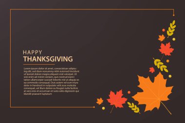 Şükran Günü Afişleri. EPS10