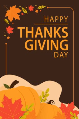 Şükran Günü Afişleri. EPS10