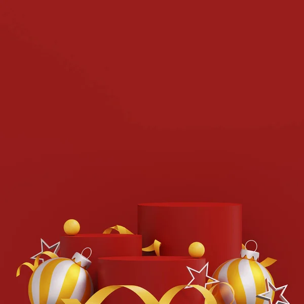 Feliz Natal Feliz Ano Novo Banner Design Cartaz Fundo Design — Fotografia de Stock