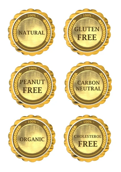 gluten free, bedava fıstık, kolesterol ücretsiz, organik karbon nötr, doğal