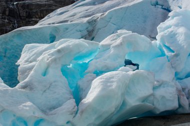 buz nigardsbreen Buzulu (Norveç kızdırma parlaklık)