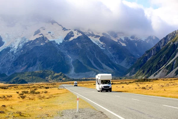 Mount Cook Καντέρμπουρυ Νέα Ζηλανδία — Φωτογραφία Αρχείου
